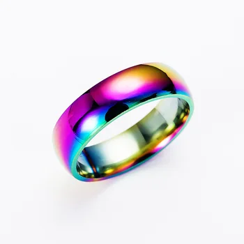 2020 naują žiedą moterų Japonijos ir korėjos mados nerūdijančio plieno, titano plieno žiedas bauda uodega žiedas korėjos bendrų rankų papuošalai