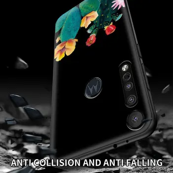 Prabanga Telefono Dangtelis Motorola G8 G9 G Galios E6S Krašto G10 G30 G9 Vienas Sintezės Plius Žaisti 5G Silikono Atveju Mielas Animacinių filmų Vactus