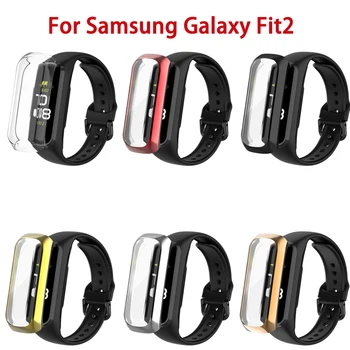Minkštos TPU Aišku, Smartband Apsauginės Plėvelės Samsung Galaxy Fit 2 SM-R220 Smart Apyrankė Fit2 R220 Screen Protector Cover