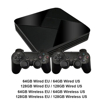 Powkiddy G5 S905L Mini Žaidimas Box Konsolė 10000/15000+ Žaidimai WiFi Retro TV Box Vaizdo Žaidimų Grotuvas su Laidinio/Bevielio ryšio Valdikliai