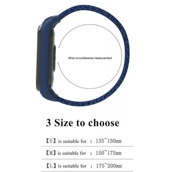 Spalvinga Nailono Pynimo Modelį Dirželis Xiaomi Mi Juosta 6 NFC Dirželis Xiomi MiBand6 Miband 6 Band6 Samrt Riešų Apyrankę Priedai
