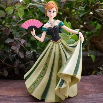 19CM Q Posket snieguolė Elsa Rapunzel Jazminų Anna Modelis Veiksmų Skaičiai Princesė Animacinių filmų Anime Lėlės Figūrėlės Vaikams, Žaislai Pyragas
