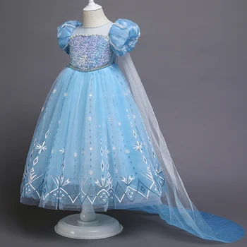 Baby Girl Dress Tutu Gimtadienis Kostiumas Mergaitėms Princesė Suknelė Blizgučiais Tiulio Suknelė Vaikai Cosplay Karnavaliniai Drabužiai Vaikams