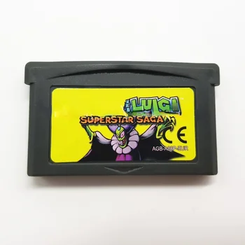 SuperMariSeries 32 Bitų Vaizdo Žaidimų Kasetė Konsolės Kortelės Nintendo GBA