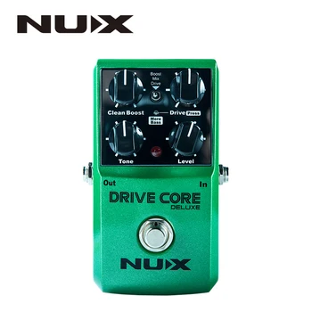 NUX Ratai Core Deluxe Overdrive Klasikinio Elektroninis Pedalas Gitaros Efektu Pedalas Mišinys Padidinti Overdrive Garso Tiesa Apeiti
