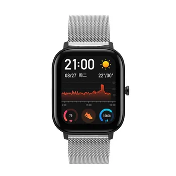 GEMIXI Watchband Pakeitimo Retro WristStrap WatchBand už Huami Amazfit GTS Smart Žiūrėti Dirželiu Laikrodis Juosta 19Sep24