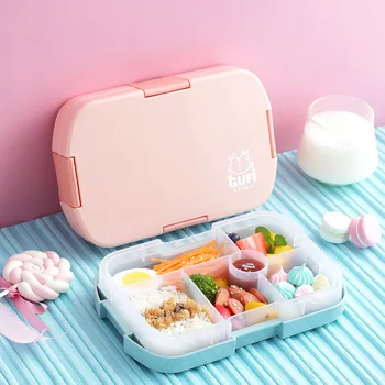 Nešiojama Mikrobangų Pietūs Lauke Mikrobangų Kelis Tinklus Maisto Produktų Laikymo Sandarus Vaikai Bento Box Konteinerių 2020 M. Nauja Japonų Stiliaus