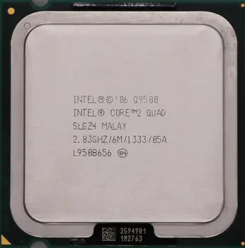 Q9500 q9550 q9650 intel core 2 quad LGA775 cpu Desktop procesorius