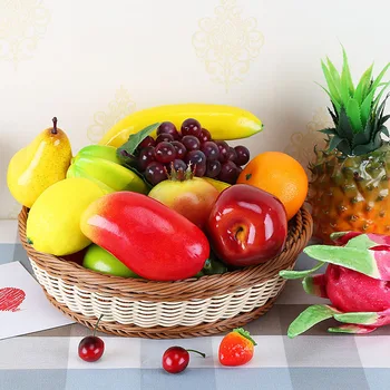 Įvairių bendros modeliavimo vaisių modelis vaisių parduotuvė apdailos fotografijos rekvizitai namų puošybai ananasų dekoro citrinų dekoras