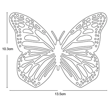 Metalo Pjovimo Miršta nėrinių išgraviruotas drugelis 2020 naujas mirti šabloną už 