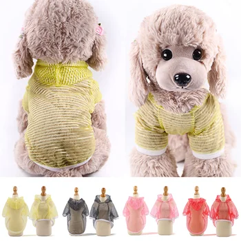 Šunys Saulės apsauginius Akių Vest Kvėpuojantis Marškinėliai Naminių Kačių ir Šunų Apsaugos nuo Saulės Hoodie Drabužius Anti UV Drabužių Pet products