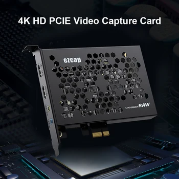 PCIe Gen 2x1 4K HD 1080P 60Fps PCIE Vaizdo įrašymo Plokštę su HDMI Suderinamų Žiedas Audio PC Vaizdo Formatas YUY2/NV12/RGB