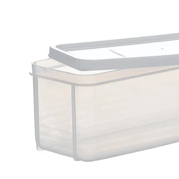 Sveikos virtuvės makaronų laikymo dėžę su dangčiu, plastikiniai talpinimo stalo lazdelėmis lauke šaldytuvas šaldiklis dėžutę