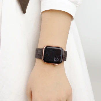 Silikono Dirželis Apple Watch band 44mm 40mm 38mm 42mm pintas solo linijos watchband Elastinga apyrankę iWatch Serijos 6 5 4 3 SE 2