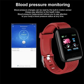D13 Smart Apyrankę Žiūrėti Vyrų Fitneso Tracker 116 Plus Smart Watch Moterų Smartband Kraujo Spaudimas Pedometer Smart Riešo Juostos
