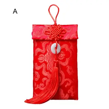 Kinų Stiliaus Siuvinėjimo Dizainą Raudoną Voką Pasisekė Pinigų Maišas, Šalies Prekių