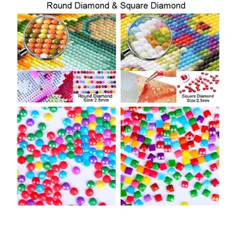 Naujas Produktas 5D Diamond Tapybos Religinių Buda Tapybos kvadratiniu Diamond Inkrustacijos Mozaika, Siuvinėjimas, Tapyba 