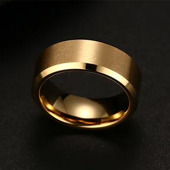 2021 Mados Žavesio žiedas Papuošalai vyrams iš nerūdijančio plieno, Juoda Žiedai Moterims