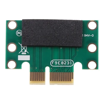 PCI-E PCI Express X1 Adapteris Riser Card PCI-E PCIE X1 kad X1 Lizdą Konverteris Kortelės 90 Laipsnio 1U Serverio Važiuoklės