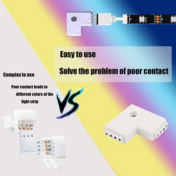 5V LED Juostelės TV Backlight, USB Šviesos Juostelės 43inch-75inch RGB5050 Juostelės Jungtis Dirbti Su Aleax 