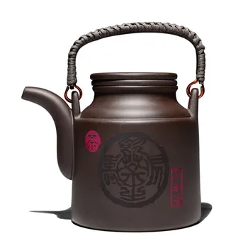 720ML yixing arbatinukas zisha arbatos pto raudonos molio virdulys su filtru kung fu didelės talpos drinkware