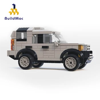 Globėjas Išjungti kelių Transporto priemonių Land Rover Automobilių Miesto Techniclele Lenktynininkas Garsaus Mini Automobilių Gynėjas 42110 Modelis Plytų Žaislai Vaikas Kalėdų