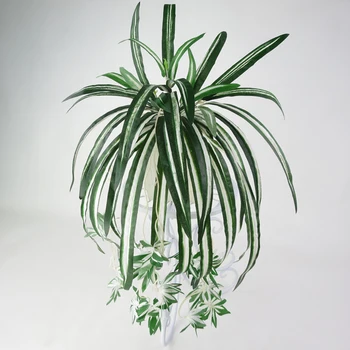 5 šakių Dirbtinių Gėlių Bracketplant Chlorophytum Orchidėjos Plastiko Rotango Sienos Gėlių Šilko Gėlių Dirbtinių Augalų Namų Dekoro