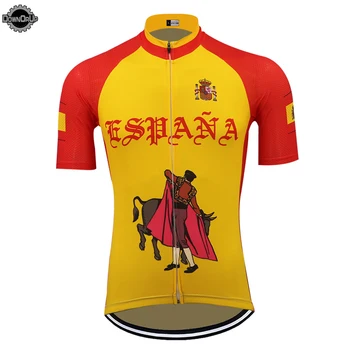 Espana dviračių džersis ropa ciclismo mtb jersey Ispanijos dviračių sporto drabužiai vyrams trumpomis rankovėmis dviračių drabužius maillot ciclismo