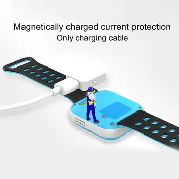 USB Maitinimo Įkrovimo Kabelis Smart Žiūrėti Universalus Mokestis 4 Pin Priedai Įkrovimo Kabelis Magnetinio Stiprus įkrovimo R91A