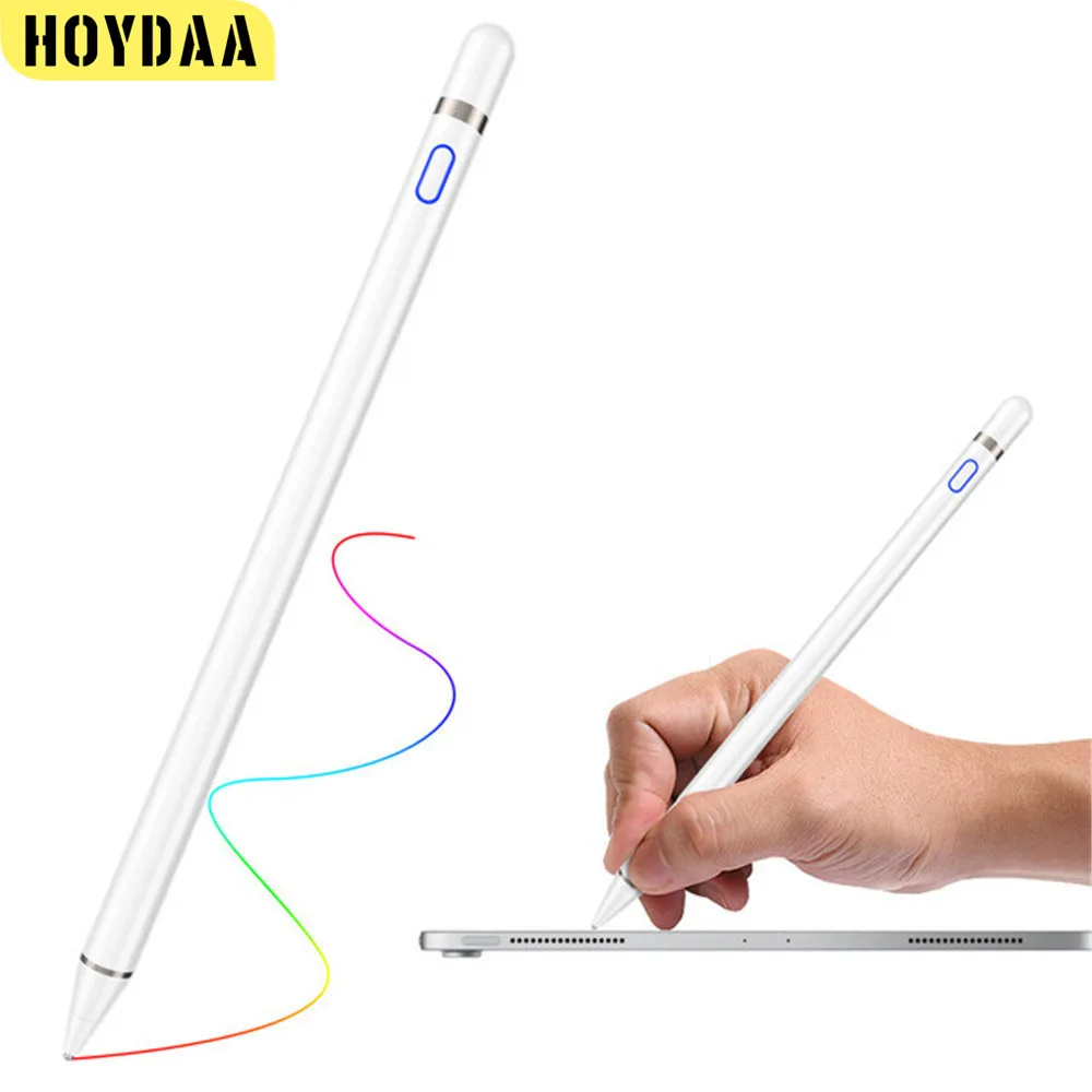 Universalus Jutiklinio Ekrano Rašikliu, Capacitive Stylus for Apple iPad Tabletę Smart Pen Stylus Pieštuku Telefonas, Touch Pen IOS/Android Sistema 0