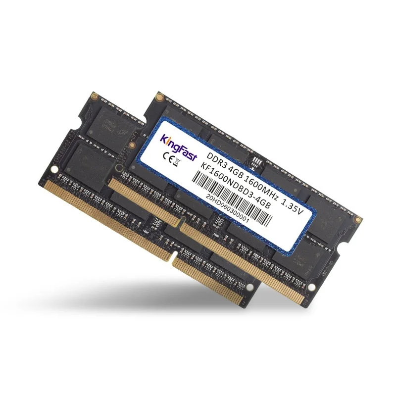 KingFast RAM DDR3 4GB DDR3L 8GB 1 600mhz 204Pin 1.35 V SODIMM Module 1600 MHz Nešiojamojo kompiuterio Atmintinė, Nešiojamąjį kompiuterį 0