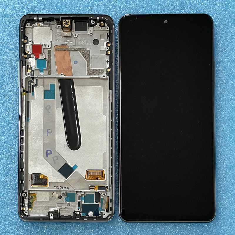 6.67 Originalus Amoled Už Xiaomi Poco F3 M2012K11AG LCD Ekrano Rėmelis+Touch Ekranas skaitmeninis keitiklis Skirtas Pocophone F3 0