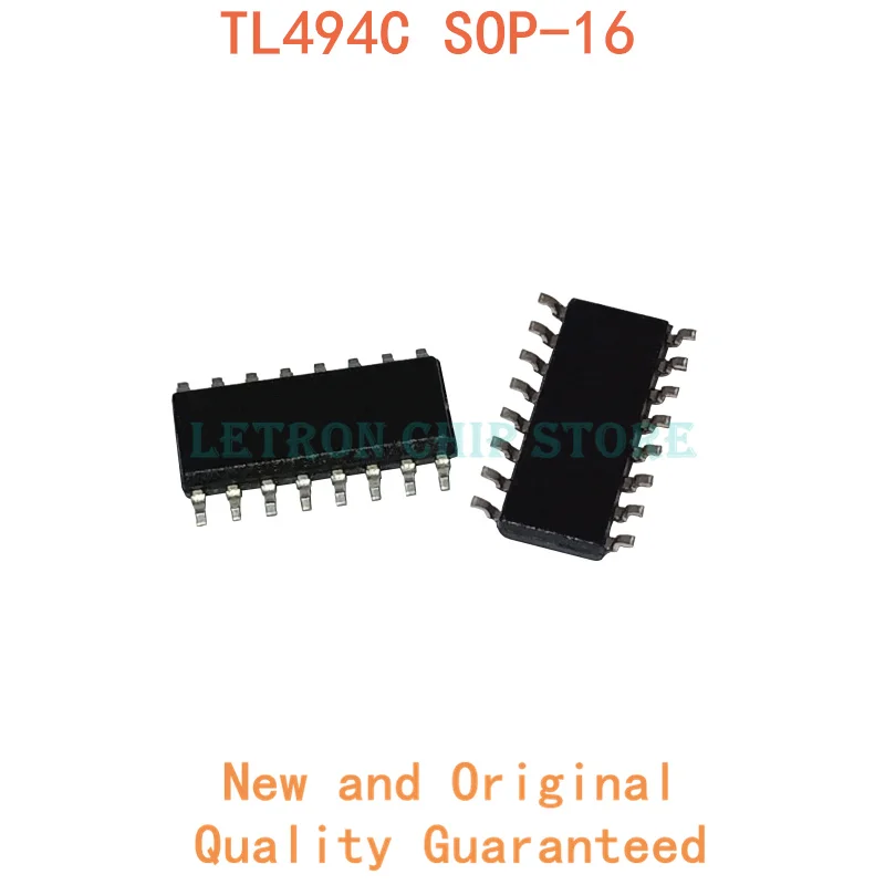 10VNT TL494C SOP16 TL494CDR SOP-16 TL494 SVP TL494CD SOIC16 SOIC-16 SMD naujas ir originalus IC Lustų rinkinys 0