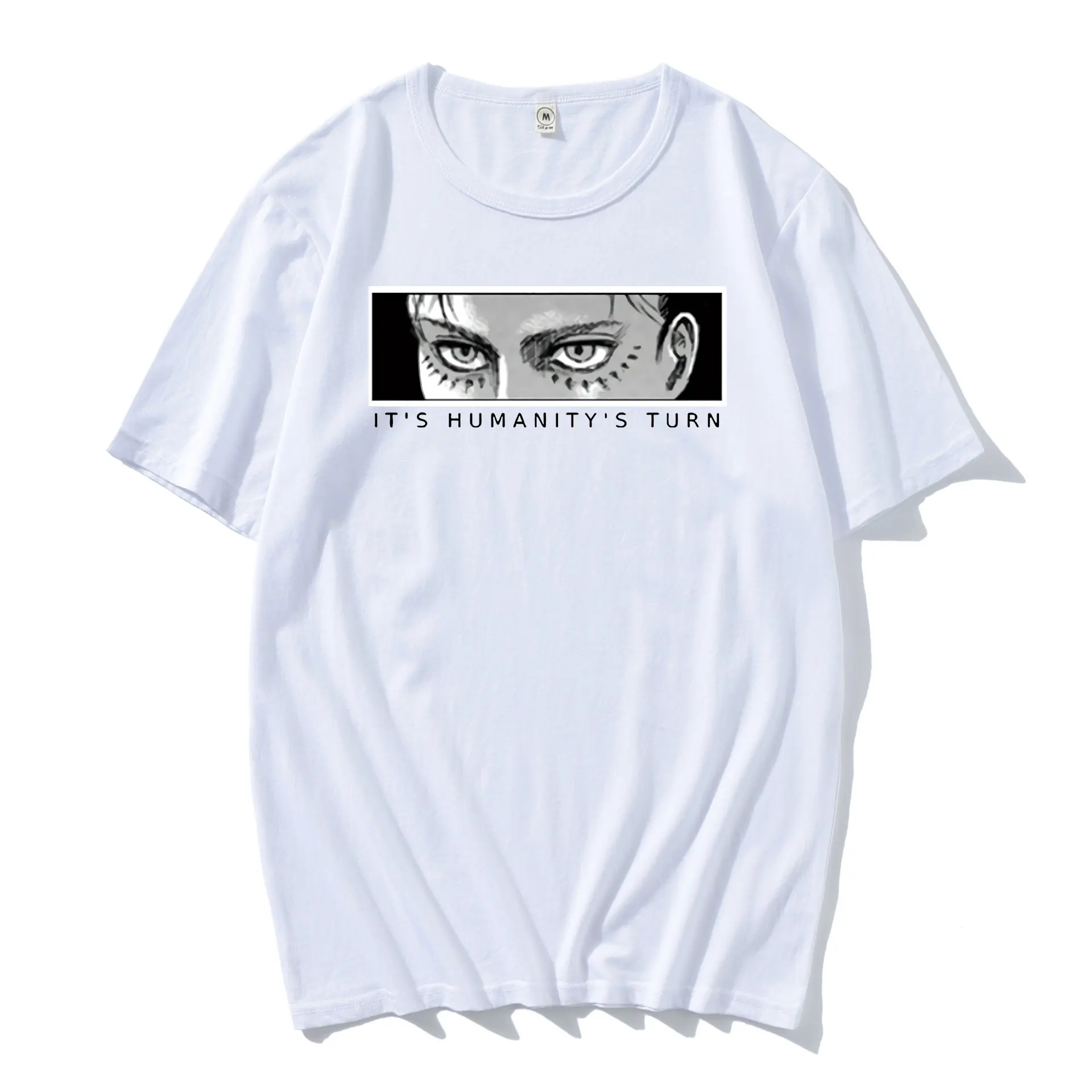 Puola Milžinišką T-marškiniai, trumparankoviai Nemokamai Sparnus Tyrėjas Akis T-shirt Anime Aplinkinių Mikasa Allen Drabužius Anime T-shirt 0
