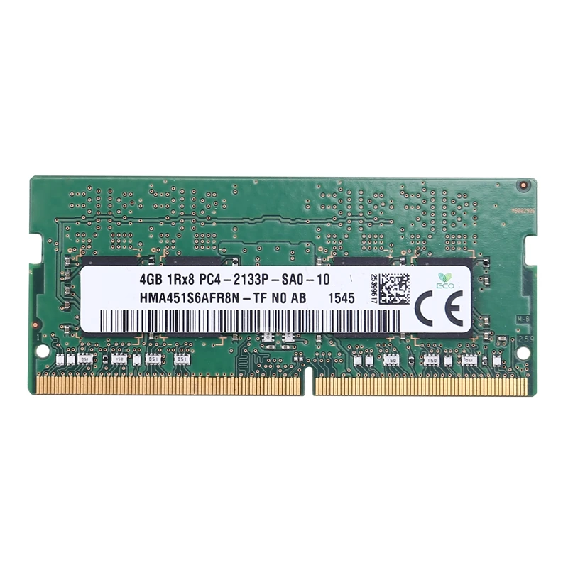 DDR4 4 GB Laptop Memory Ram 1RX8 PC4-2133P 1.2 V 2133Mhz 260Pins Sodimm Sąsiuvinis Aukštos klasės Nešiojamas Atminties 0