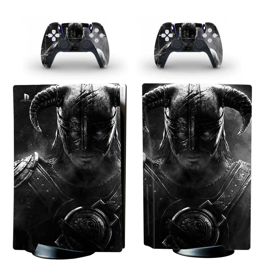 The Elder Scrolls V Skyrim PS5 Disc Skin Sticker for Playstation 5 Console & 2 Controllers Decal Vinyl Protective Disk Skins 0