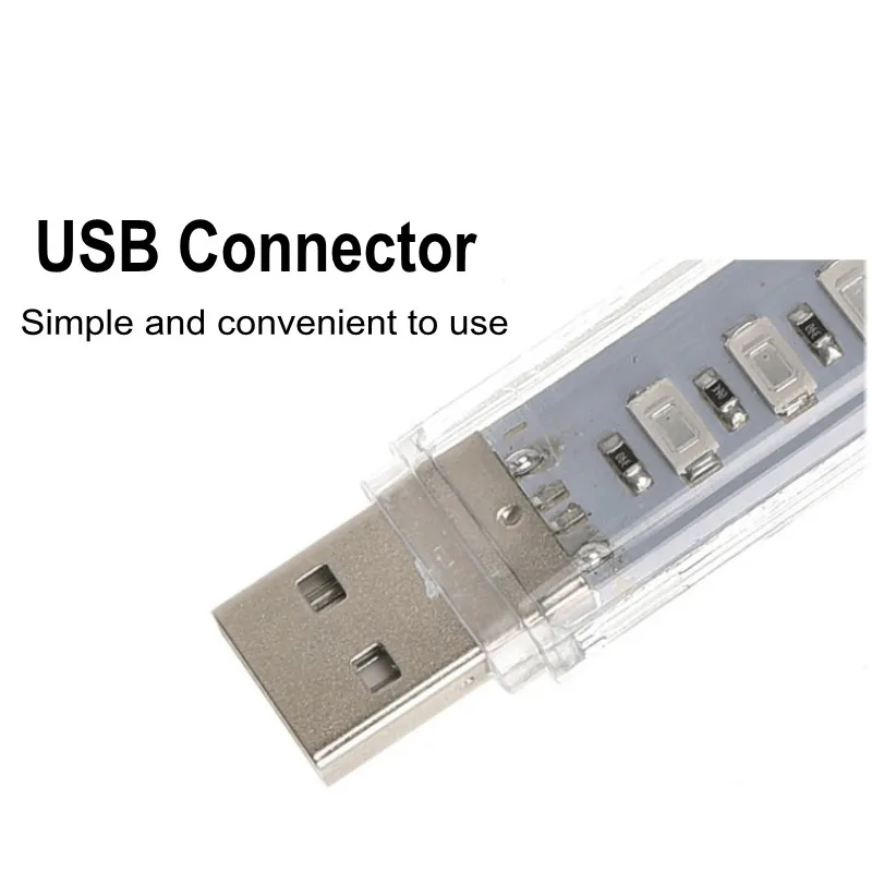 Led Grow Light USB Fito Lempos Visą Spektrą 10W 21LEDs DC5V Augalų Sodinukai, Gėlių Patalpų Fitolamp Grow Box Įrankis 0