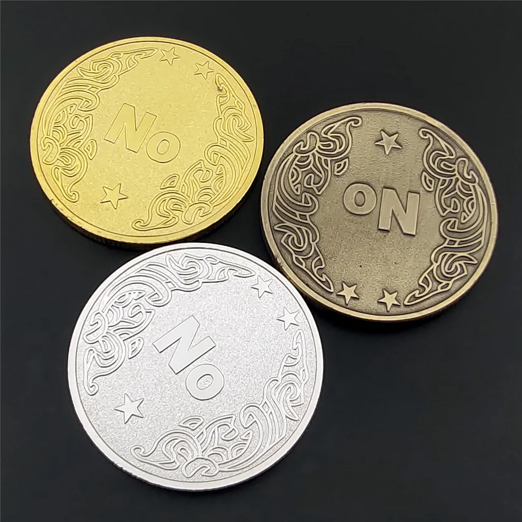 Naujas TAIP/NE Proginė Moneta Likimą Sprendimu, Aukso Medalis, Sidabro ir Bronzos Trispalvė 0