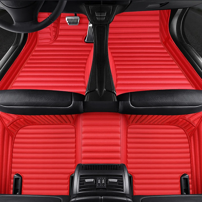 Custom 5 Sėdynės automobilio grindų kilimėlis peugeot 5008 206 307 308 2008 m. rcz 3008 4008 automobilių aksesuarų, kilimų, astra h alfombra 0