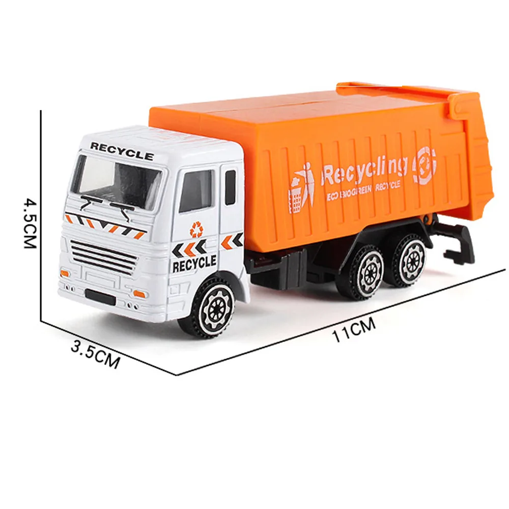 Inžinerijos Žaislas Kasybos Automobilių, Sunkvežimių Vaikų Gimtadienio Dovana Modeliavimas šiukšliavežis Žaislas 2020 Karšto pardavimo Sunkvežimių Žaislai Игрушки 0