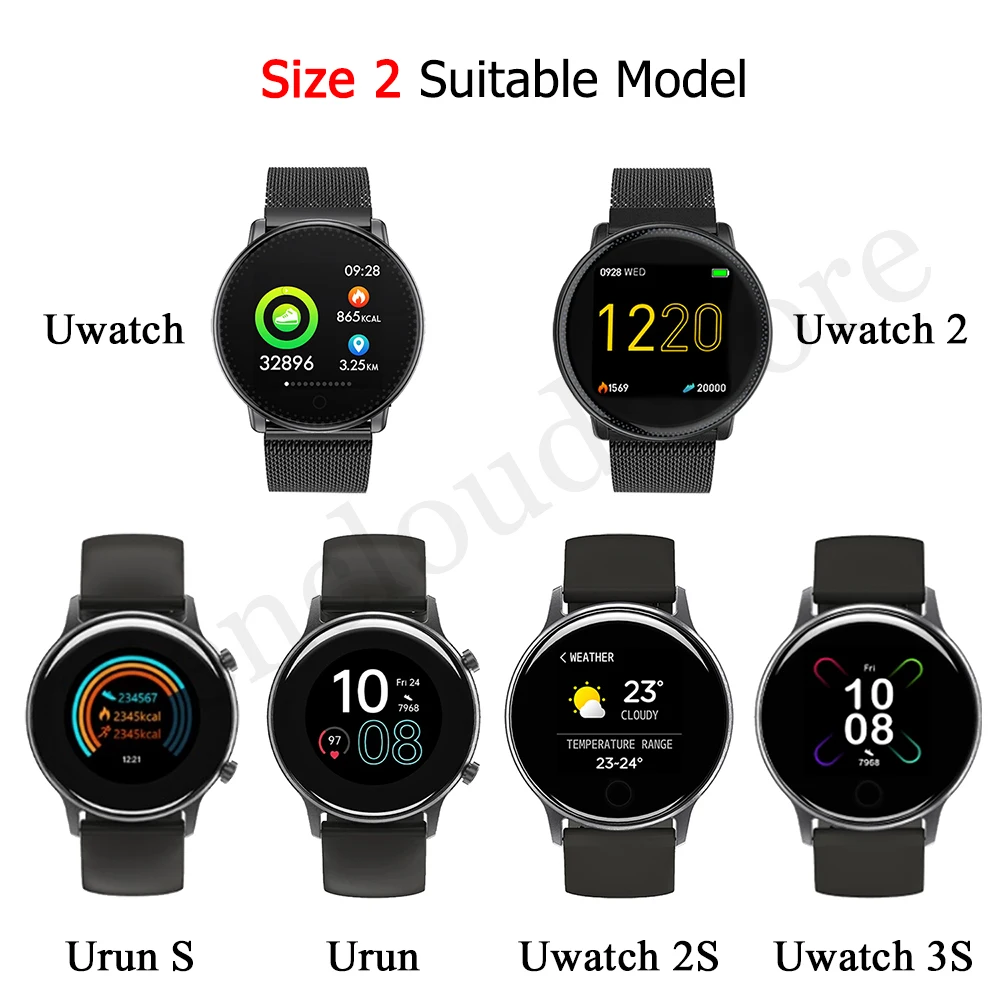 Žiūrėti Juostos Umidigi Uwatch 2S/3S/3 GPS/GT Dirželis Apyrankė Umidigi Urun S Ufit Metalo Apyrankė Diržo Smart Watch Priedai 0