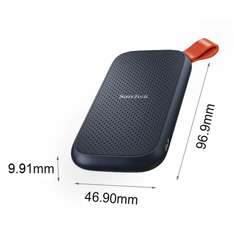 SanDisk Nešiojamas Išorinis SSD E60 1 TB 500GB 2TB 520MB/s E60 Išorės hd externo 480GB USB 3.1 Tipo C diskas duro externo 0