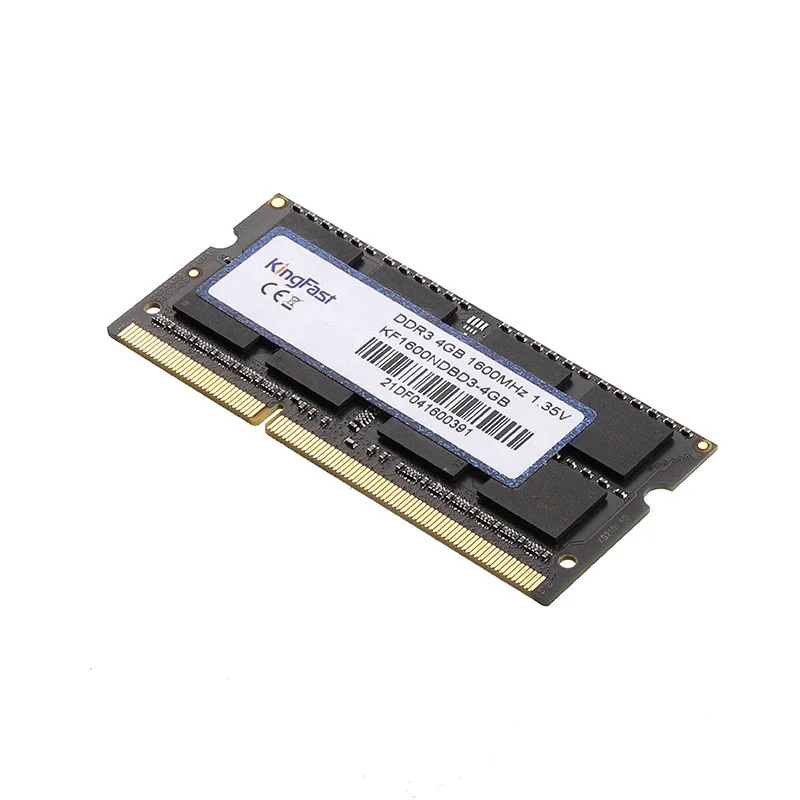 KingFast RAM DDR3 4GB DDR3L 8GB 1 600mhz 204Pin 1.35 V SODIMM Module 1600 MHz Nešiojamojo kompiuterio Atmintinė, Nešiojamąjį kompiuterį 1