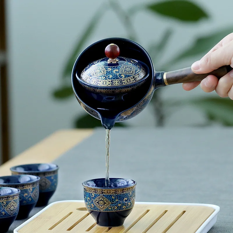 Puodelis Kelionės Arbatos Rinkinys Keramikos Kung Fu Arbatos Puodelio Arbatos Maišelį Su Nešiojamų Arbatos Priėmimo Arbatos Įrankiai Paslaugų Kinijos Lauko Teaware Dovanos 1