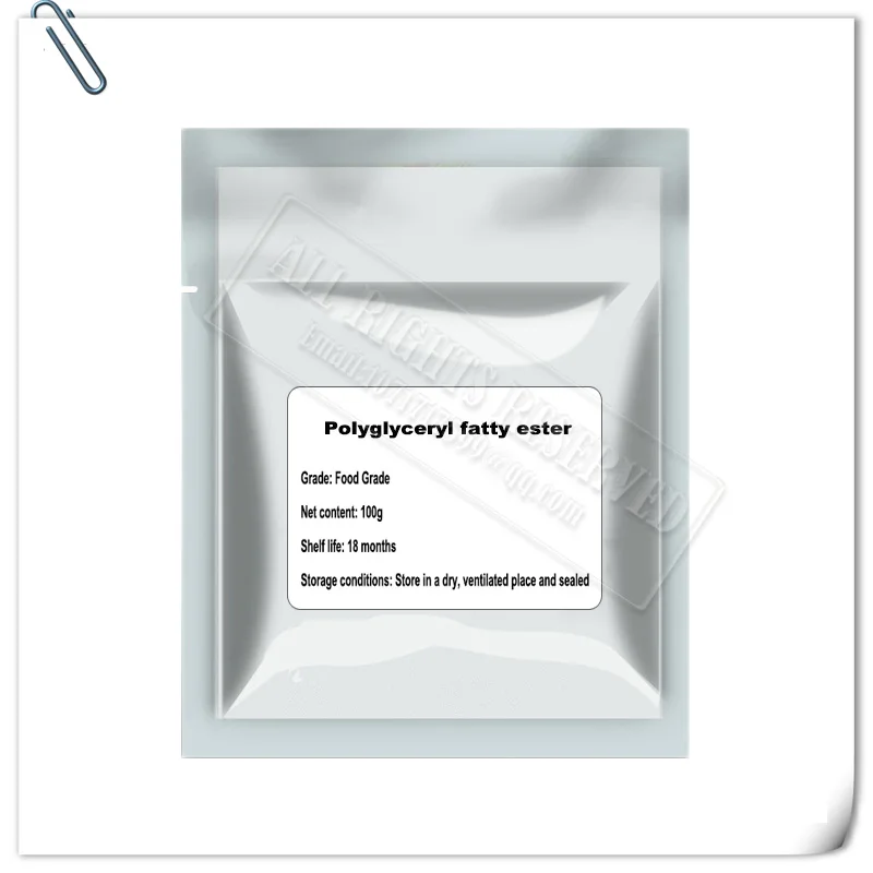 Riebalų Rūgščių poliglicerolio Esterių (PGFE) Maisto Klasės PGE Trigliceridai Monostearatas CAS 26855-43-6 1
