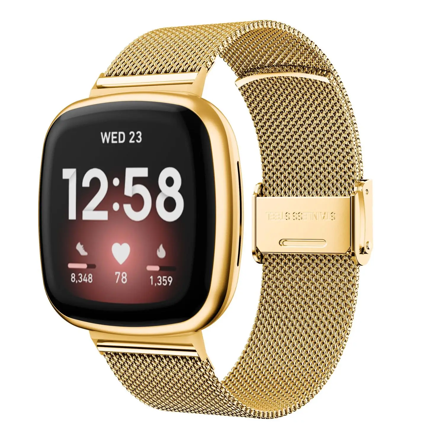 Milano Linijos Laikrodžių Dirželiai Suderinama Fitbit Versa 3 Smart Watch Band Pakeisti Apyrankės Apyrankės Už Fitbit Prasme Kolonėlė 1