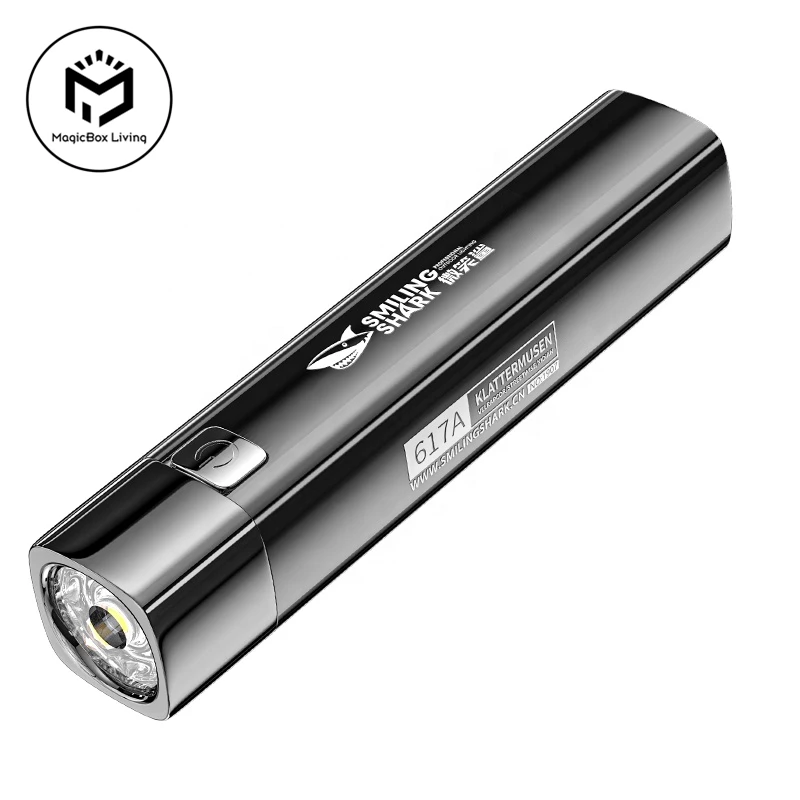 Super Ryškus LED Žibintuvėlis USB Įkrovimo 18650 Akumuliatoriaus Led Žibintuvėlis už Naktį Jojimo Kempingas Medžioklės & Patalpų Blykstė 1