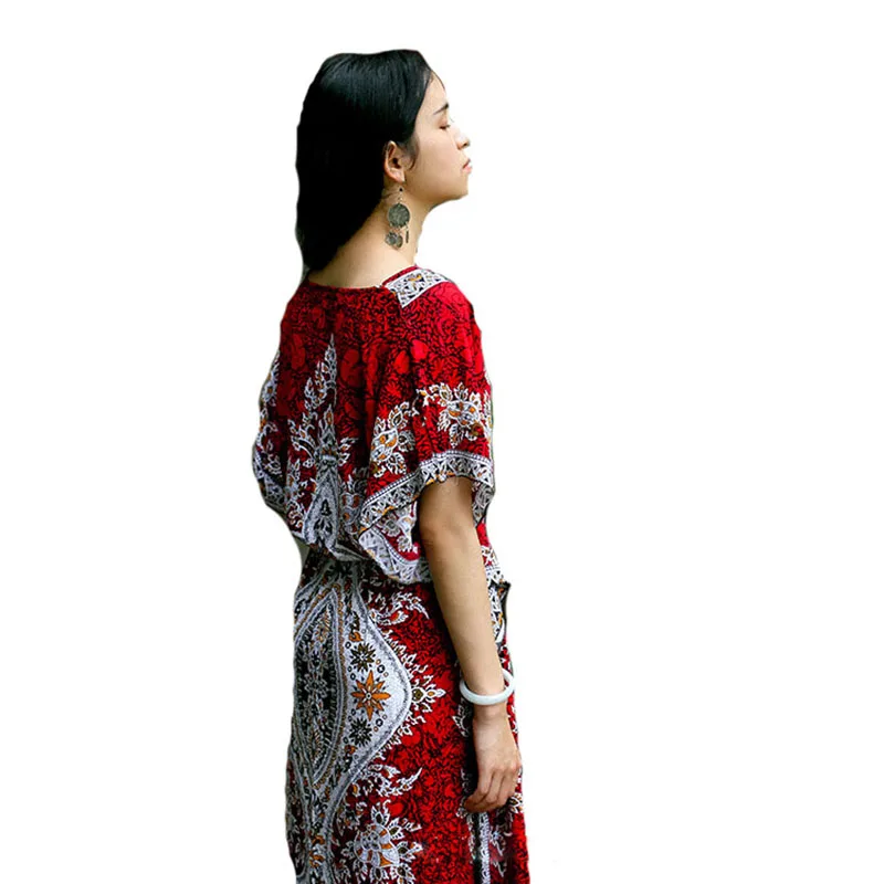 Naujo Dizaino Moterų Nightgowns & Sleepshirts Didelis Dirbtiniais Šilko Trumpas Rankovės Gėlių Nėrinių Viskozė 1