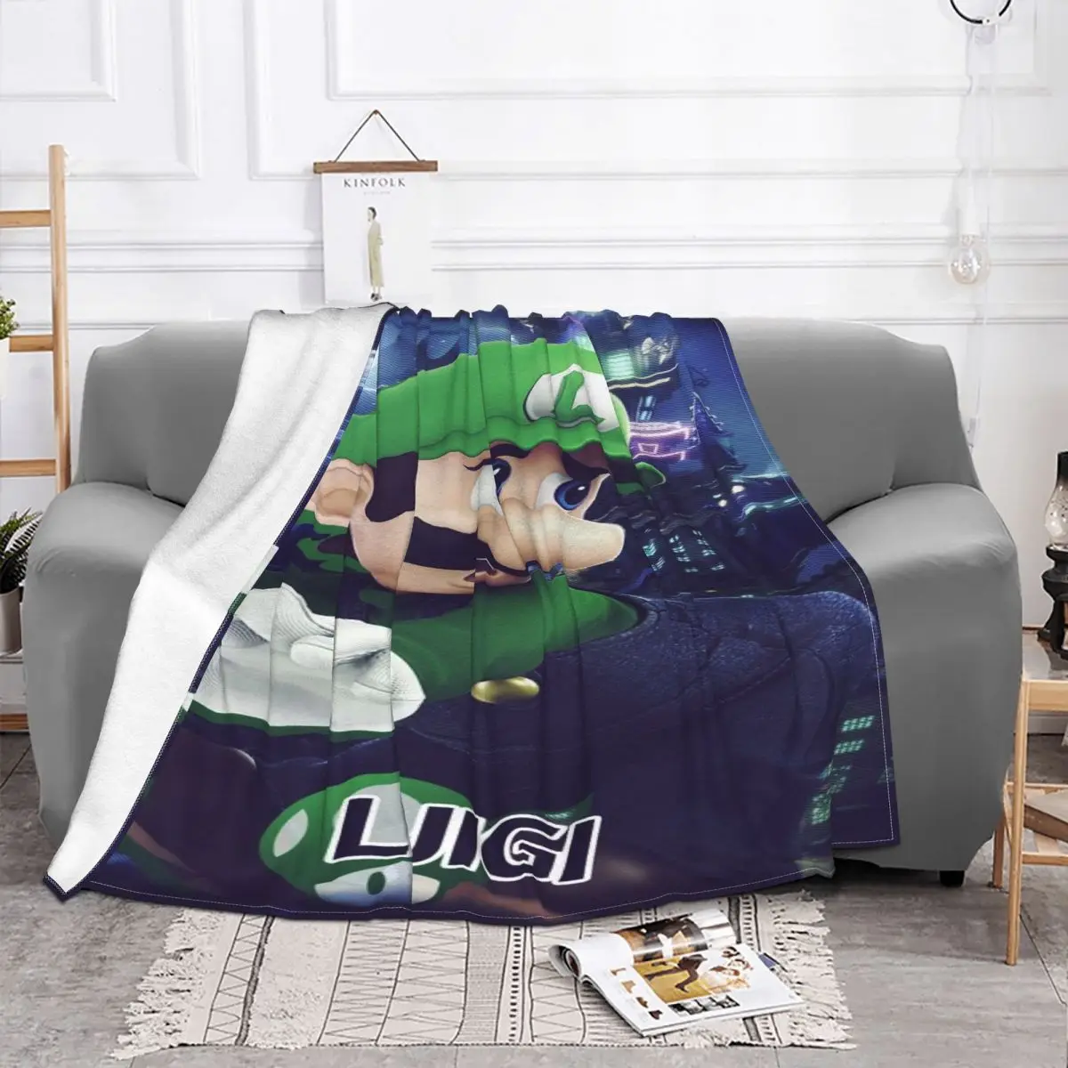Luigi 10 Antklodė Lovatiesė Pledas Antklodė Lova 180X200, Antklodė, 240X220 1