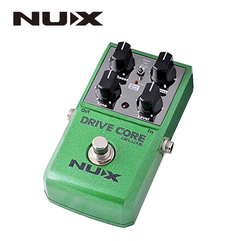 NUX Ratai Core Deluxe Overdrive Klasikinio Elektroninis Pedalas Gitaros Efektu Pedalas Mišinys Padidinti Overdrive Garso Tiesa Apeiti 1